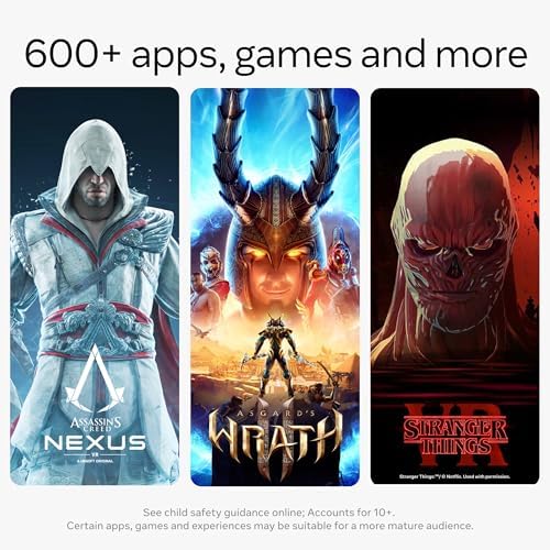 Arkham Shadow and a 3-Month Trial of Meta Quest+ Included — All-in-One Headset