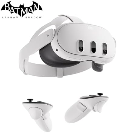 Arkham Shadow and a 3-Month Trial of Meta Quest+ Included — All-in-One Headset