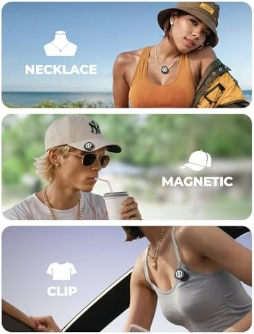 Wireless Microphone for iPhone, Android and Camera, 48KHz 24Bit Hi-Fi Audio, 1000ft LOS Range, Noise Cancellation, 40H Duration for Vlogging, YouTube, Streaming