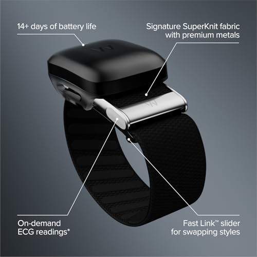 MG Device – Health & Fitness Tracker – Blood Pressure Insights, Activity Tracking – ECG Software – 14+ Days Battery Life