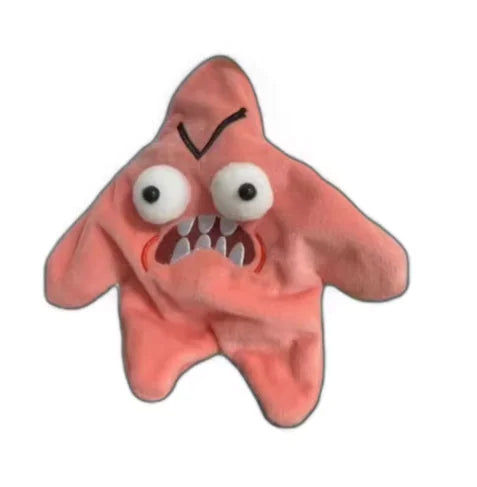 Angry Jumping Star Plush Toy