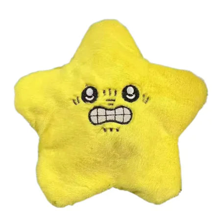 Angry Jumping Star Plush Toy