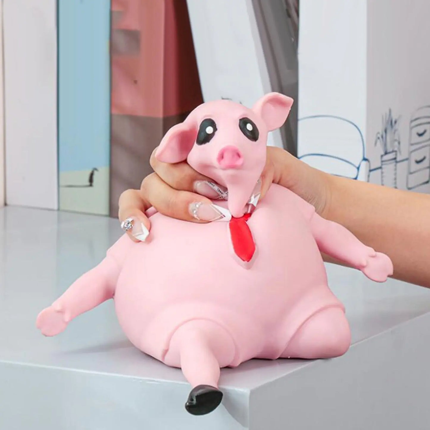 Cute Squeeze Pink Pigs Animals Anti-Stress